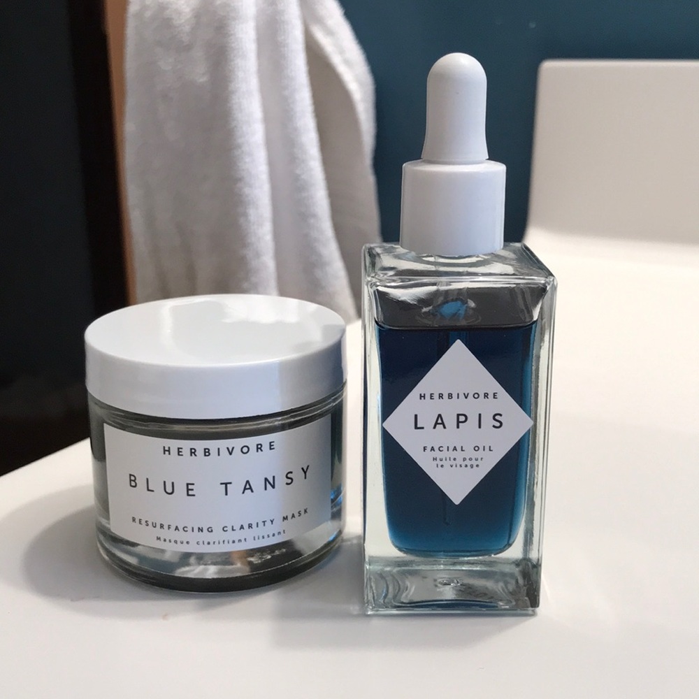 Herbivore Lapis and Blue Tansy Duo